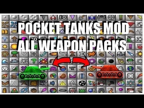 pocket tanks deluxe 1.6 one installer all 295 weapons